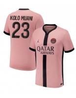 Paris Saint-Germain Randal Kolo Muani #23 Tredjedrakt 2024-25 Korte ermer